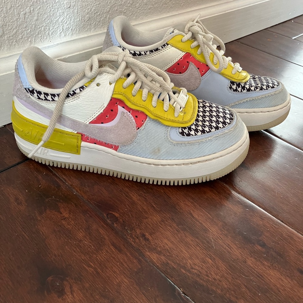 Nike Air Force 1 Shadow ‘Patchwork’ Size 6.5 - image 1